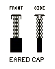 Eared cap drawing