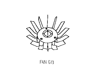 Fan G13 Drawing