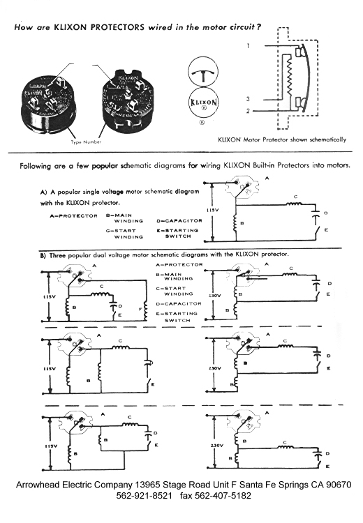 Overload Charts Motor Protection