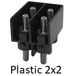 Plastic Terminal
                Block Drawing